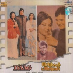 Daag / Mehboob Ki Mehndi Ścieżka dźwiękowa (Various Artists, Anand Bakshi, Sahir Ludhianvi, Laxmikant Pyarelal) - Okładka CD
