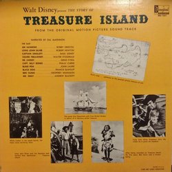 Treasure Island サウンドトラック (Dal McKennon, Clifton Parker) - CD裏表紙