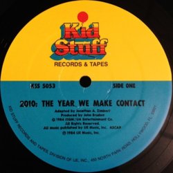 2010: The Year We Make Contact Soundtrack (Various Artists, David Shire) - cd-inlay