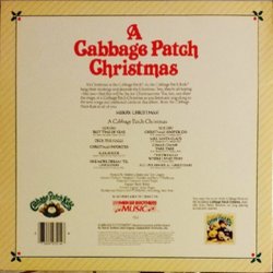 A Cabbage Patch Christmas Ścieżka dźwiękowa (Various Artists) - Tylna strona okladki plyty CD
