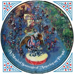 A Musical Souvenir Of America On Parade Soundtrack (Various Artists) - CD cover