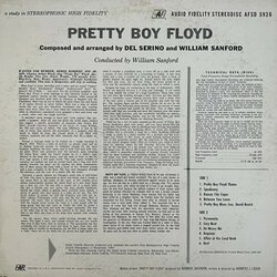 Pretty Boy Floyd Trilha sonora (William Sanford) - CD capa traseira
