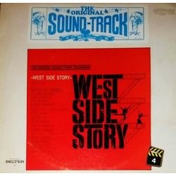 West Side Story Soundtrack (Various Artists, Leonard Bernstein, Irwin Kostal) - CD cover