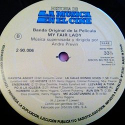 Mi Bella Dama Colonna sonora (Various Artists, Andr Previn) - cd-inlay