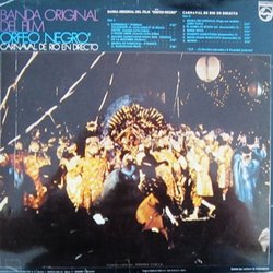 Orfeo Negro / Carnaval De Rio En Directo Soundtrack (Luiz Bonf, Antonio Carlos Jobim) - CD Back cover