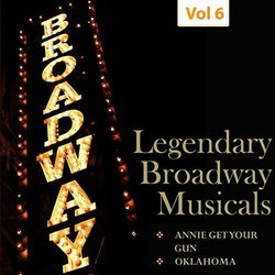 Legendary Broadway Musicals, Vol. 6 Soundtrack (Oscar Hammerstein II, Richard Rodgers) - CD cover