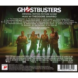 Ghostbusters サウンドトラック (Theodore Shapiro) - CD裏表紙
