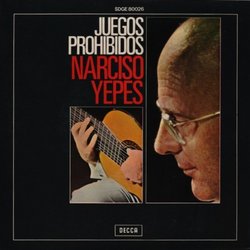 Juegos Prohibidos Ścieżka dźwiękowa (Narciso Yepes) - Okładka CD