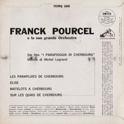I Parapioggia Di Cherbourg Ścieżka dźwiękowa (Michel Legrand) - Tylna strona okladki plyty CD