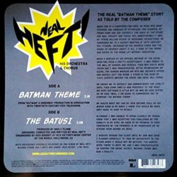 Batman Theme / The Batusi Soundtrack (Neal Hefti) - CD Back cover