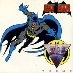 Batman Theme Ścieżka dźwiękowa (Neal Hefti) - Okładka CD