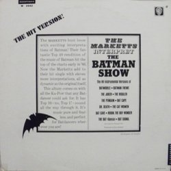 The Batman Theme サウンドトラック (Neal Hefti, The Marketts) - CD裏表紙