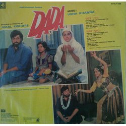 Dada Ścieżka dźwiękowa (Various Artists, Usha Khanna) - Tylna strona okladki plyty CD