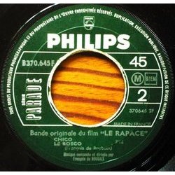 Le Rapace Ścieżka dźwiękowa (Franois de Roubaix) - wkład CD