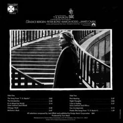 T.R. Baskin Soundtrack (Jack Elliott) - CD Back cover