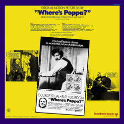 Where's Poppa? Soundtrack (Jack Elliott) - CD-Rckdeckel