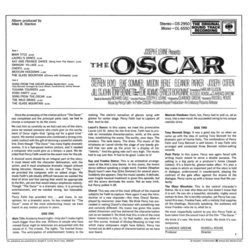 The Oscar Colonna sonora (Percy Faith) - Copertina posteriore CD