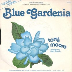 Blue Gardenia Ścieżka dźwiękowa (Tony Moore) - Tylna strona okladki plyty CD