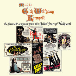 Music By Erich Wolfgang Korngold Ścieżka dźwiękowa (Erich Wolfgang Korngold) - Okładka CD