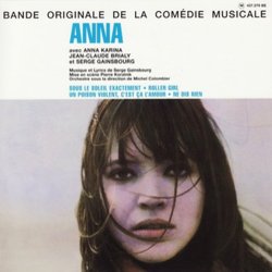 Anna Soundtrack (Serge Gainsbourg) - CD cover