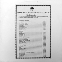Background Soundtrack (Various Artists) - CD Achterzijde