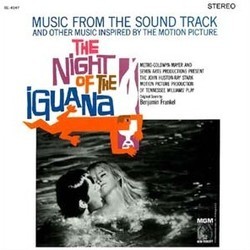 The Night of the Iguana サウンドトラック (Benjamin Frankel) - CDカバー