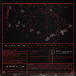 Under Great White Northern Lights Ścieżka dźwiękowa (The White Stripes) - Tylna strona okladki plyty CD