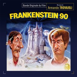 Frankenstein 90 Trilha sonora (Armando Trovajoli) - capa de CD