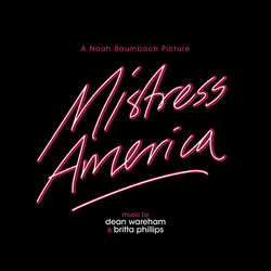 Mistress America Trilha sonora (Britta Phillips, Dean Wareham) - capa de CD