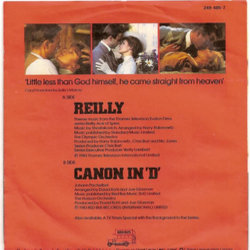 Reilly / Cannon In 'D' 声带 (Johann Pachelbel, Dmitri Shostakovich) - CD后盖