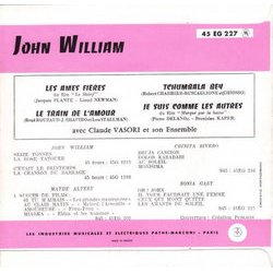 Les mes Fires - John William Ścieżka dźwiękowa (Various Artists) - Tylna strona okladki plyty CD