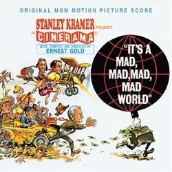 It's a Mad, Mad, Mad, Mad World サウンドトラック (Ernest Gold) - CDカバー