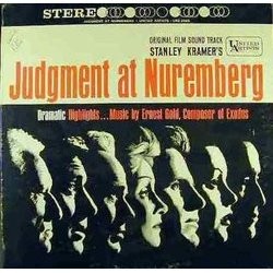 Judgment at Nuremberg サウンドトラック (Ernest Gold) - CDカバー