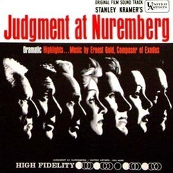 Judgment at Nuremberg Ścieżka dźwiękowa (Ernest Gold) - Okładka CD