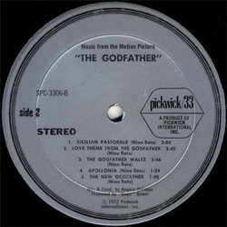 The Godfather 声带 (Angelo Di Pippo, Nino Rota) - CD-镶嵌