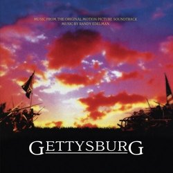 Gettysburg Soundtrack (Randy Edelman) - CD-Cover