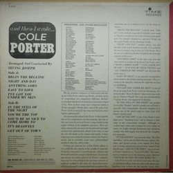 And Then I Wrote...Cole Porter Soundtrack (Cole Porter) - CD Achterzijde
