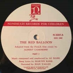 The Red Balloon Trilha sonora (Al Barr, Maurice Leroux, Jean Vallin) - CD-inlay