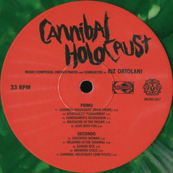 Cannibal Holocaust サウンドトラック (Riz Ortolani) - CDインレイ