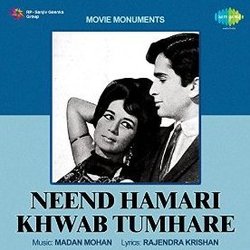Neend Hamari Khwab Tumhare Soundtrack (Mubarak Begum, Asha Bhosle, Rajinder Krishan, Madan Mohan, Mohammed Rafi) - CD cover