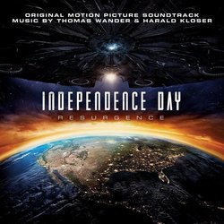 Independence Day: Resurgence Trilha sonora (Harald Kloser, Thomas Wander) - capa de CD