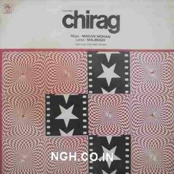 Chirag 声带 (Lata Mangeshkar, Madan Mohan, Mohammed Rafi, Majrooh Sultanpuri) - CD封面