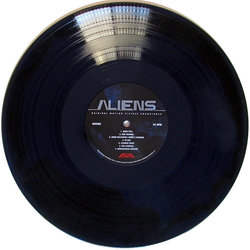Aliens Trilha sonora (James Horner) - CD capa traseira