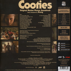 Cooties Soundtrack (Pepijn Caudron) - CD Back cover