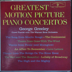 Greatest Motion Picture Piano Concertos Ścieżka dźwiękowa (Various Artists) - Okładka CD