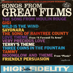 Songs From Great Films Soundtrack (Various Artists) - CD cover