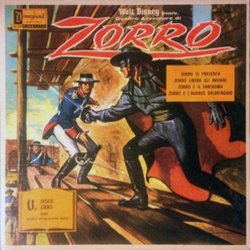 Quattro avventure di Zorro Soundtrack (William Lava) - Cartula
