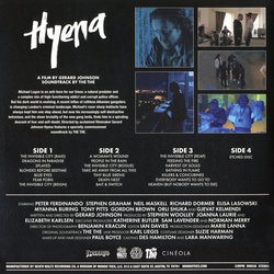 Hyena Ścieżka dźwiękowa (Matt Johnson) - Tylna strona okladki plyty CD