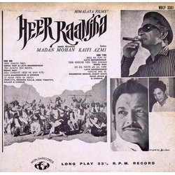 Heer Raanjha 声带 (Various Artists, Kaifi Azmi, Madan Mohan) - CD后盖