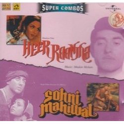 Heer Raanjha / Sohni Mahiwal Soundtrack (Various Artists, Kaifi Azmi, Anand Bakshi, Anu Malik, Madan Mohan) - CD cover